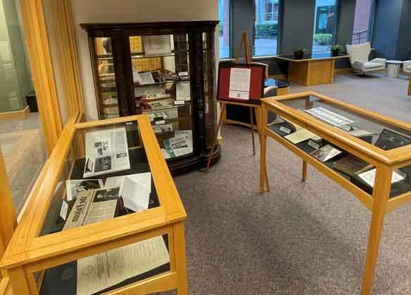 library exhibit